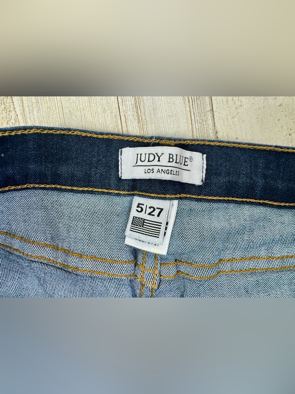 Judy Blue Jeans Womens 5/27 Blue Mid Rise Skinny Fit - Picture 4 of 12